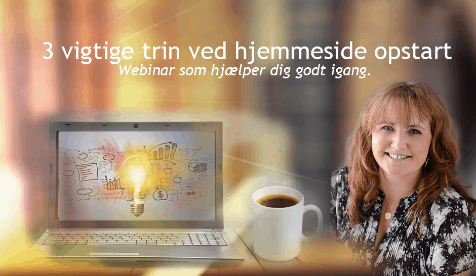 Hjemmeside Opstart